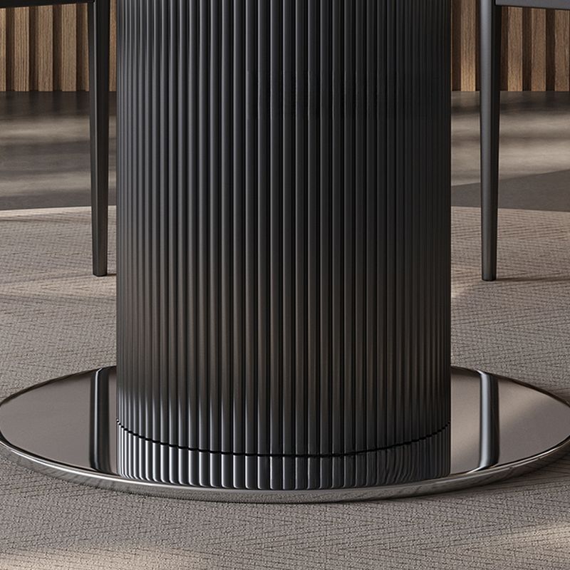 Meja Makan Marmer Putih Modern – Sentuhan Mewah untuk Hunian Anda - Image 3