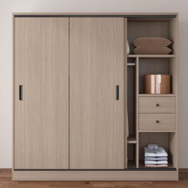 Lemari Pakaian Sliding Modern
