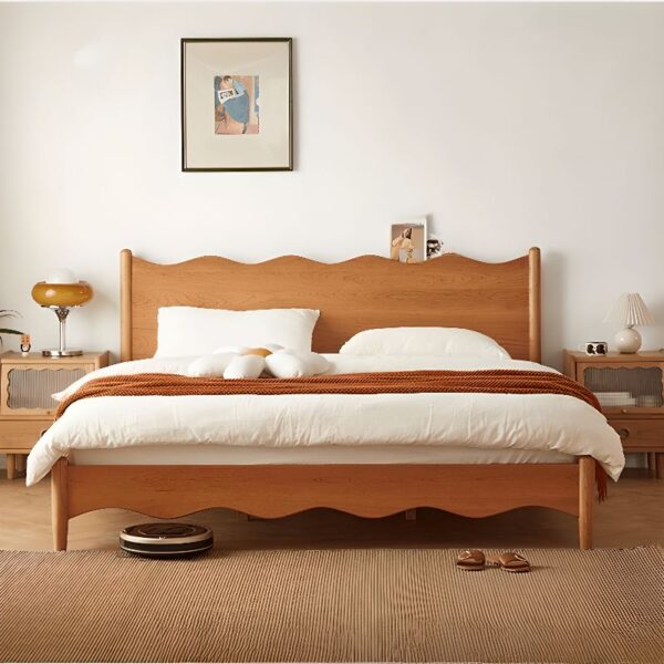 Tempat Tidur Kayu Jati