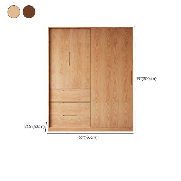 Lemari Pakaian Jati Minimalis